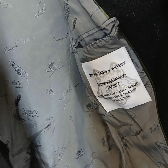 Zadig & Voltaire Women's blazer in black. Size 38 - Picture 4 of 5